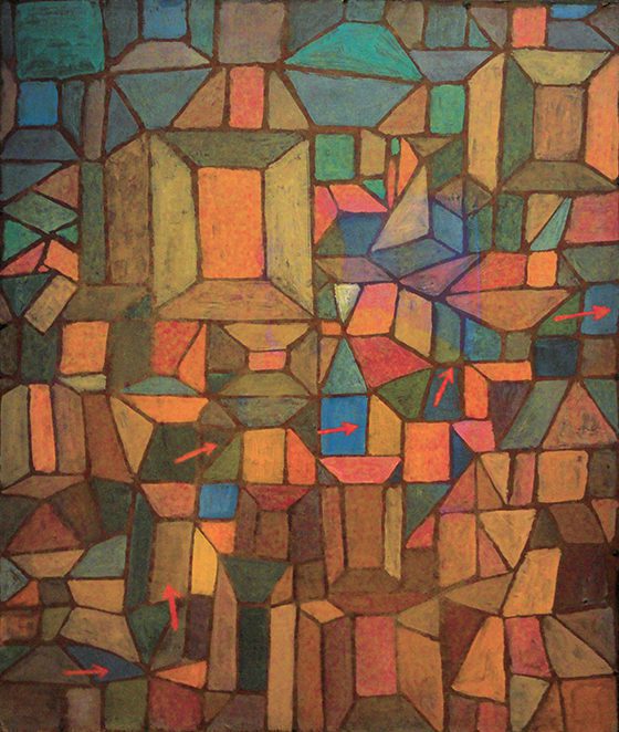 Le chemin de la citadelle - Paul Klee