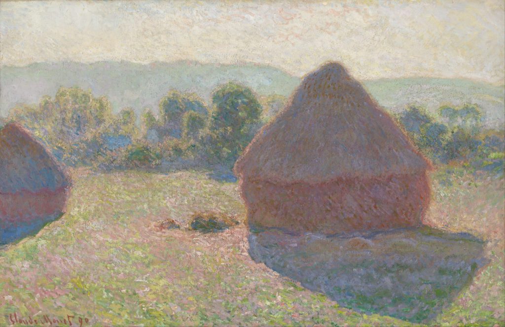 Claude Monet Meules, Milieu du jour, 1890