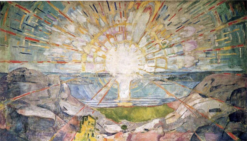 edvard munch le soleil (1911) artemisia online amélie sabatier
